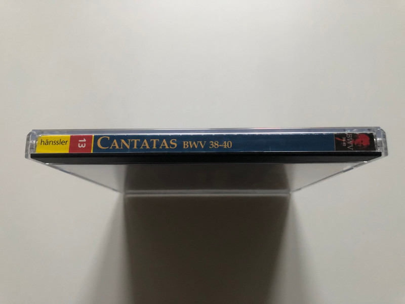 Johann Sebastian Bach - Cantatas BWV 38-40 / Aus tiefer Not schrei ich zu dir; Brich dem Hungrigen dein Brot; Darzu ist Erschienen der Sohn Gottes / Bach-Ensemble / Hänssler Edition Bachakademie Audio CD 1999 / CD 92.013