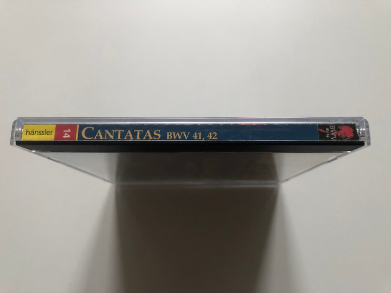 Johann Sebastian Bach - Cantatas BWV 41, 42 / Jesu, nun sei gepreiset; Am Abend aber desselbigen Sabbats / Bach-Ensemble, Helmuth Rilling / Hänssler Edition Bachakademie Audio CD 1999 / CD 92.014