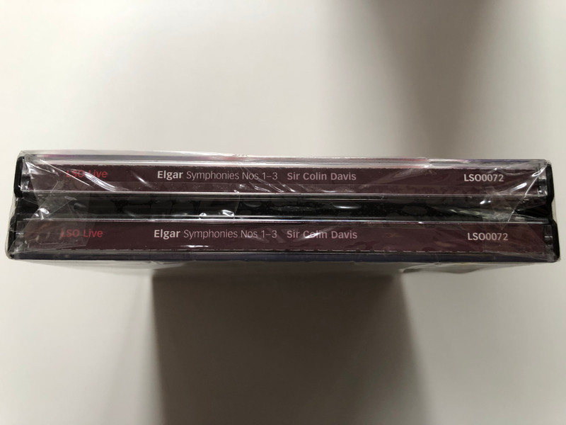 Elgar - Symphonies Nos 1 & 2; Symphony 3 Elaborated By Anthony Payne / Sir Colin Davis, London Symphony Orchestra / LSO Live 3x Audio CD 2005 / LSO0072