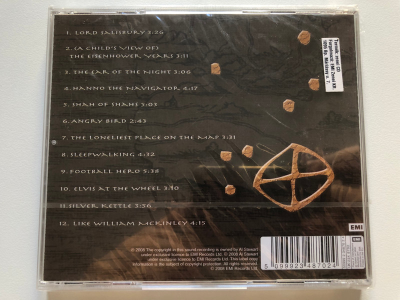 Al Stewart – Sparks Of Ancient Light / EMI Audio CD 2008 / 5099923487024
