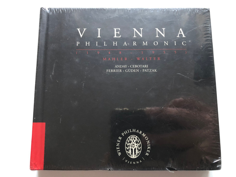 Vienna Philharmonic (1948 - 1955) - Mahler, Walter / Anday, Cebotari, Ferrier, Güden, Patzak, Wiener Philharmoniker / Andante Great Orchestras / Andante 4x Audio CD / 4973