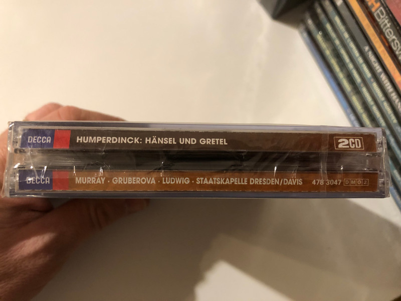 Humperdinck - Hänsel Und Gretel / Murray, Gruberova, Ludwig, Jones, Staatskapelle Dresden, Davis / Libretto available online with this CD / The Opera Company / Decca 2x Audio CD 2011 / 478 3047