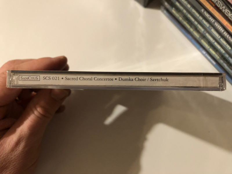 Sacred Choral Concertos - Dmytro Bortnianskiy, Artemiy Vedel, Maxym Berezovskiy / Dumka Choir / SanCtuS Audio CD 2000 / SCS 021