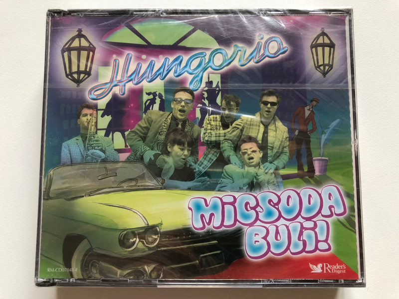 Hungaria – Micsoda Buli / Reader's Digest Hungary 3x Audio CD 2007 / RM-CD07041-1-3