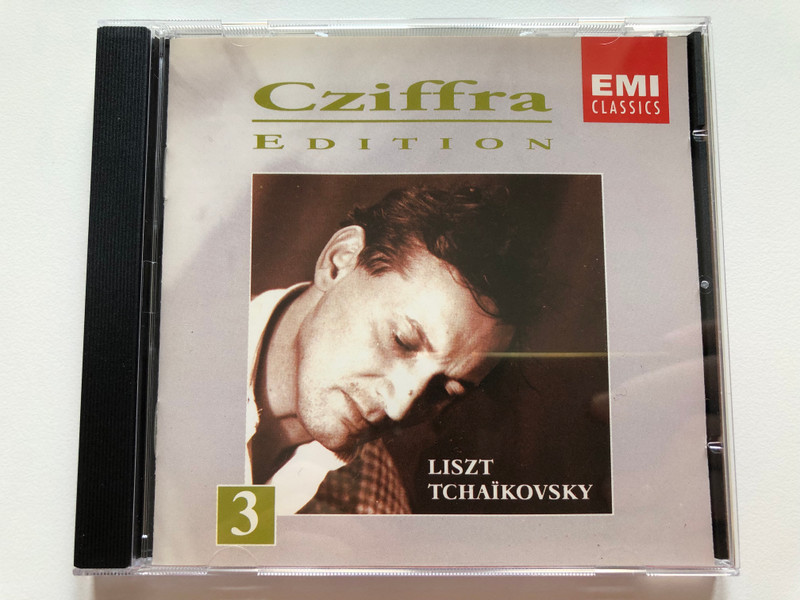 Cziffra Edition 3 - Liszt, Tchaikovsky / EMI Classics Audio CD 1994 Stereo / 724356525221