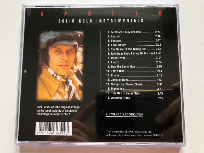Apollo – Solid Gold Instrumentals / Success Audio CD 1998 / 16314CD