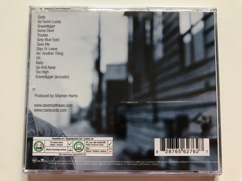 Dave Matthews – Some Devil / RCA Audio CD 2003 / 82876 56276 2