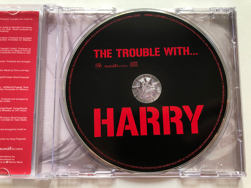 The Trouble With... Harry / Telstar Audio CD 2003 / 2467 80087-2