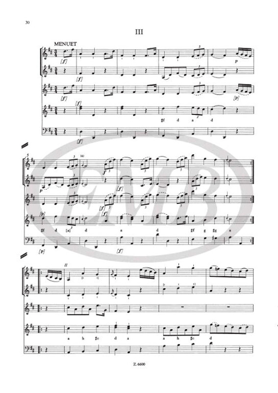 Albrechtsberger, Johann Georg: Concertino in D (1769) MR 21 per trombula (flauto), mandora (chitarra) ed archi score / Edited by Somfai László, Kecskeméti István / Editio Musica Budapest Zeneműkiadó / 1974 / Albrechtsberger, Johann Georg: Concertino in D (1769) MR 21 per trombula (flauto), mandora (chitarra) ed archi partitúra / Szerkesztette Somfai László, Kecskeméti István