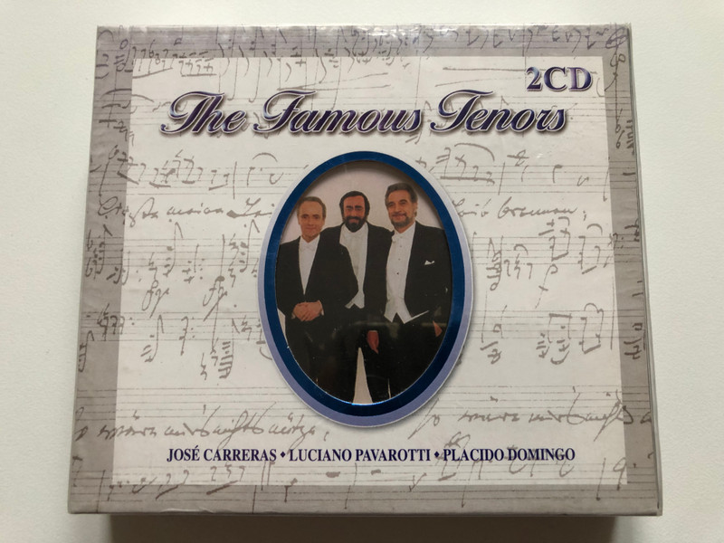 The Famous Tenors - Jose Carreras, Luciano Pavarotti, Placido Domingo / Michelangelo 2x Audio CD 2003 / MIC236