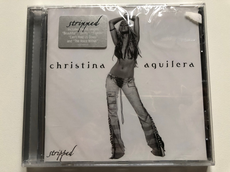 Christina Aguilera – Stripped / Includes the hit singles ''Beautiful'', Dirrty'', ''Fighter'', ''Can't Hold Us Down'' and ''The Voice Within'' / RCA Audio CD 2002 / 7432 196125 2