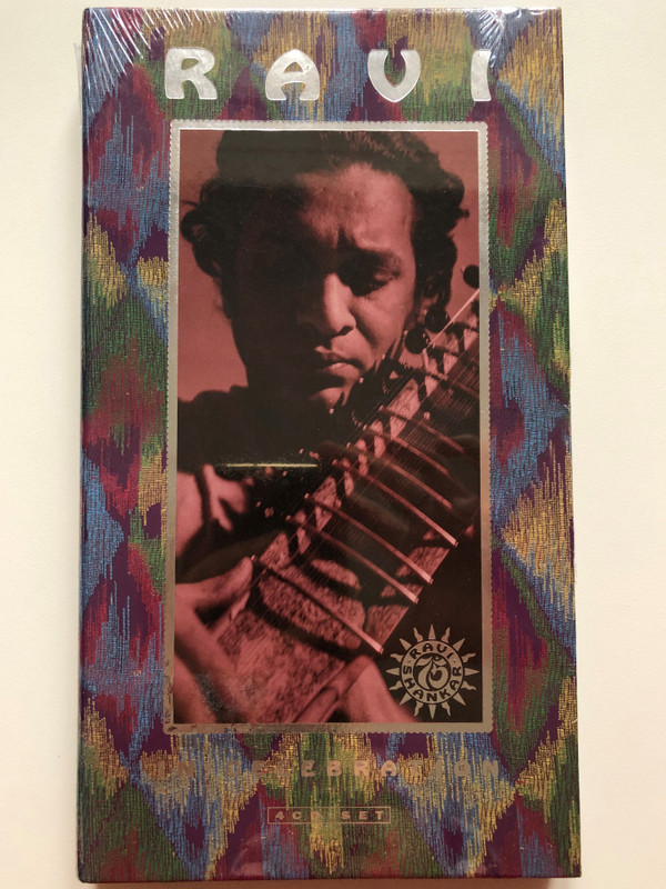 Ravi Shankar – In Celebration / Angel Records 4x Audio CD, Box Set 1995 / CDCD 7243 5 55577 2 8