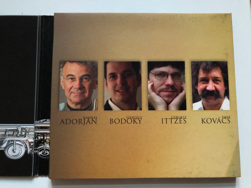 Flute For Four - Andras Adorjan, Gergely Bodoky, Gergely Ittzes, Imre Kovacs / FON-Trade Music Audio CD 2007 / FTM-0044