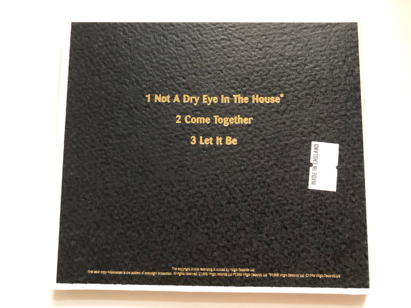 Not A Dry Eye In The House Starring Meat Loaf / Virgin Audio CD 1996 / VSCDX 1567