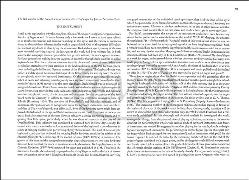 The Definitive Organ Edition: Bach's Final Contrapuntal Masterpiece - Die Kunst der Fuge (Complete Organ Works Vol. 11)