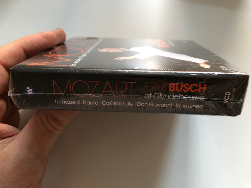 Mozart - Fritz Busch – Fritz Busch At Glyndebourne / Le Nozze Di Figaro, Così Fan Tutte, Don Giovanni, Idomeneo / Warner Classics 9x Audio CD / 0190295801748