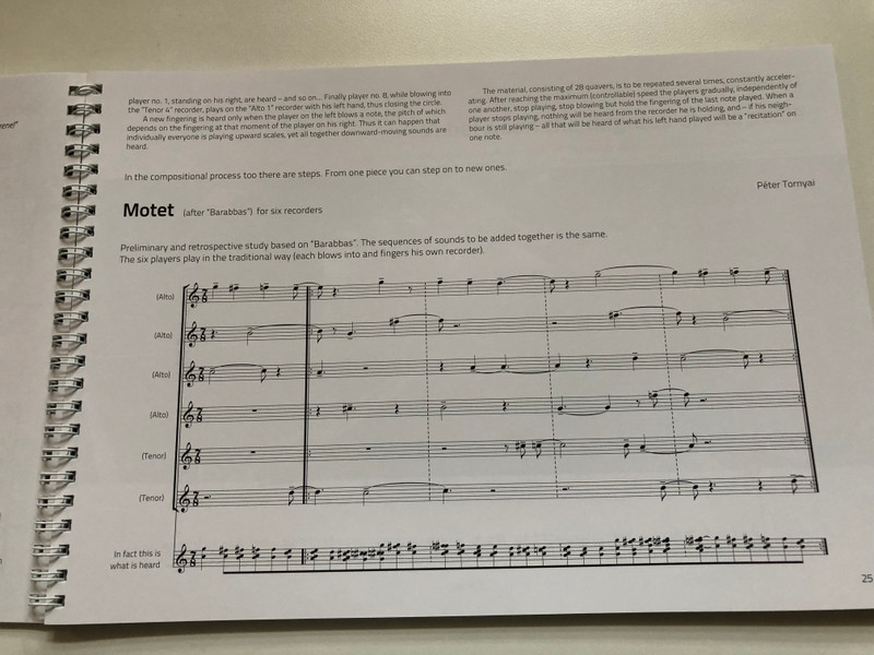 Bali János: Introduction to the avantgarde / for recorder players / Editio Musica Budapest Zeneműkiadó / 2013 (9790080147344)