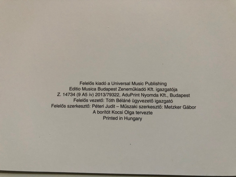 Bali János: Introduction to the avantgarde / for recorder players / Editio Musica Budapest Zeneműkiadó / 2013 (9790080147344)