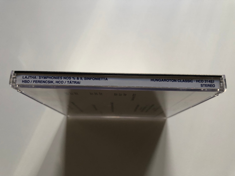 László Lajtha - Symphony No. 4 "Le Printemps"; Symphony No. 9; Sinfonietta / Hungarian State Orchestra, János Ferencsik, Hungarian Chamber Orchestra, Vilmos Tátrai / Hungaroton Classic Audio CD 1996 Stereo / HCD 31452
