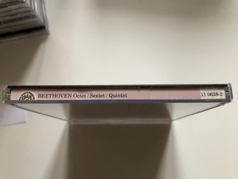 Beethoven - Octet; Sextet; Quintet In E Flat Major / Czech Philharmonic Wind Ensemble / Crystal Collection / Supraphon Audio CD 1988 Stereo / 11 0638-2