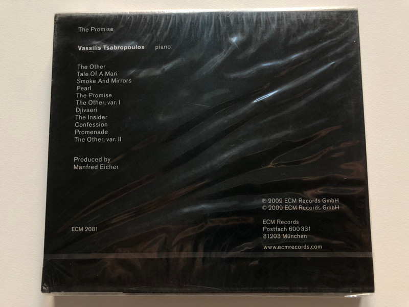 Vassilis Tsabropoulos – The Promise / ECM Records Audio CD 2009 / ECM 2081