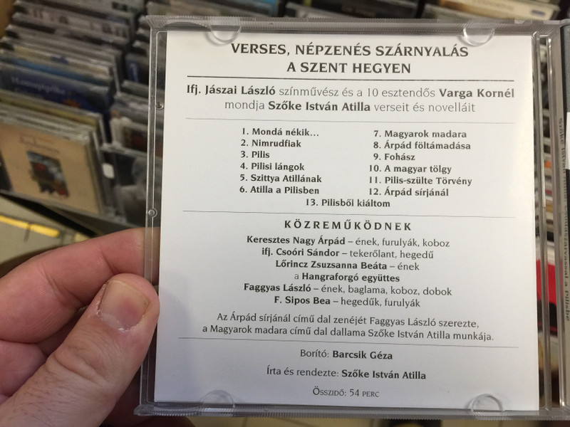 Szőke István Atilla - Csodaszarvassal A Pilisbe / Audio CD
