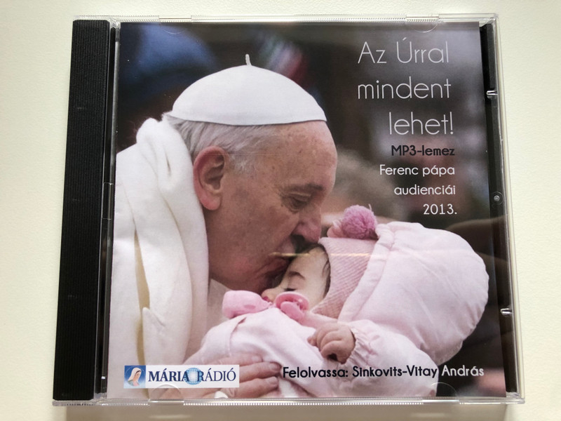 Az Urral mindent lehet! / MP3-lemez / Ferenc papa audiencial 2013. / Felolvassa: Sinkovits-Vitay Andras / Audio CD