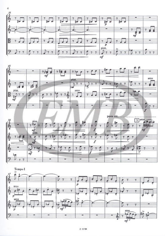 Bartók Béla: Valse (Ma mie qui danse... from the 14 Bagatelles) / for string quartet / score and parts / Transcribed by Devich Sándor / Editio Musica Budapest Zeneműkiadó / 1982 / Bartók Béla: Valse (Ma mie qui danse... a 14 bagatellből) / vonósnégyesre / partitúra és szólamok / Átírta Devich Sándor Bartók Béla: Valse (Ma mie qui danse... from the 14 Bagatelles) / for string quartet / score and parts / Transcribed by Devich Sándor / Editio Musica Budapest Zeneműkiadó / 1982 / Bartók Béla: Valse (Ma mie qui danse... a 14 bagatellből) / vonósnégyesre / partitúra és szólamok / Átírta Devich Sándor