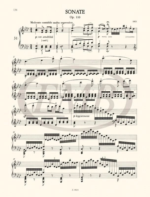 Beethoven, Ludwig van: Sonatas for piano 3 / Edited by Solymos Péter / Editio Musica Budapest Zeneműkiadó / 1982 / Beethoven, Ludwig van: Zongoraszonáták 3 / Közreadta Solymos Péter 