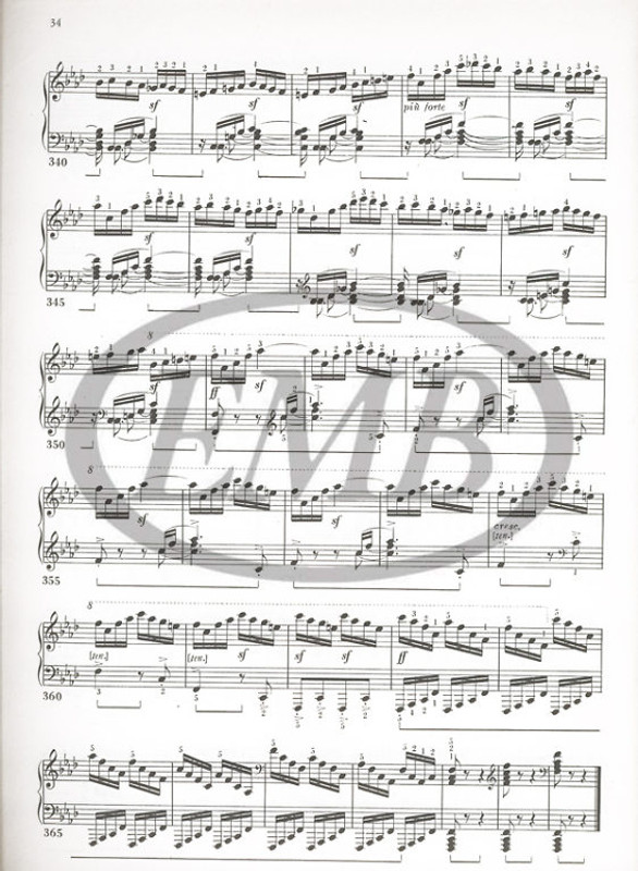 Beethoven, Ludwig van: Sonatas for piano in separate editions (Weiner) / F minor, 'Appassionata' / op. 57 / Edited by Weiner Leó / Editio Musica Budapest Zeneműkiadó / 1974 / Beethoven, Ludwig van: Zongoraszonáta f-moll, 'Appassionata' / Különnyomatok a Zongoraszonáták I-III. köteteiből (Weiner) / op. 57 / Szerkesztette Weiner Leó