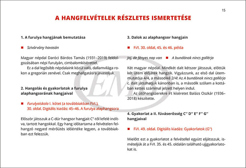 Béres János: Furulyázzunk együtt! / Kiegészítő anyag a Furulyaiskola I-II. kötetéhez / Sheet music and download code / Editio Musica Budapest Zeneműkiadó / 2021 / Béres János: Furulyázzunk együtt! / Kiegészítő anyag a Furulyaiskola I-II. / kötetéhez kotta és letöltőkód 