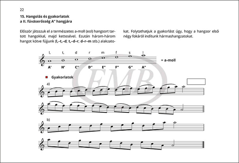 Béres János: Furulyázzunk együtt! / Kiegészítő anyag a Furulyaiskola I-II. kötetéhez / Sheet music and download code / Editio Musica Budapest Zeneműkiadó / 2021 / Béres János: Furulyázzunk együtt! / Kiegészítő anyag a Furulyaiskola I-II. / kötetéhez kotta és letöltőkód 
