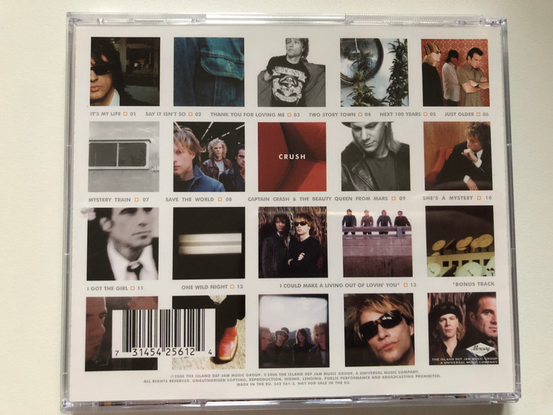 Bon Jovi – Crush / Mercury Audio CD 2000 / 542 561-2