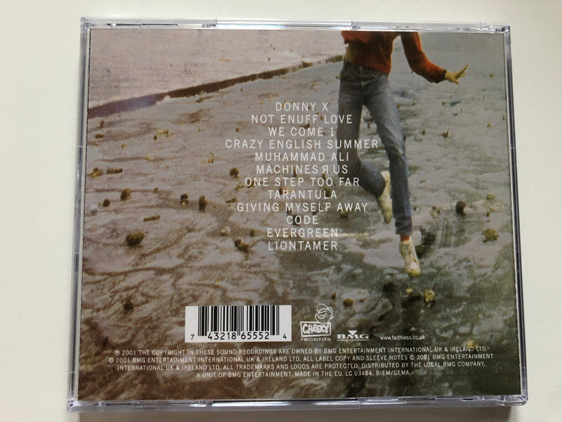 Faithless – Outrospective / Cheeky Records Audio CD 2001 / 74321 865552