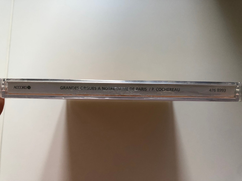 Grandes Orgues A Notre-Dame De Paris - Bach, Mozart, Franck, Widor, Vierne, Messiaen - Pierre Cochereau / Universal Music Classic France Audio Cd 2006 / 476 8993