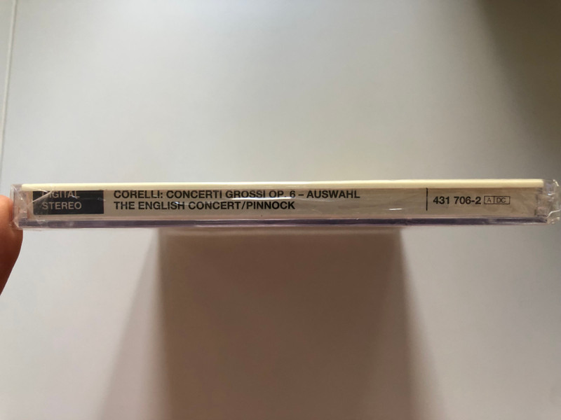 Arcangelo Corelli - 6 Concerti Grossi Op.6 / The English Concert,Trevor Pinnock / 3D Baroque / Archiv Produktion Audio CD 1988 Stereo / 431 706-2
