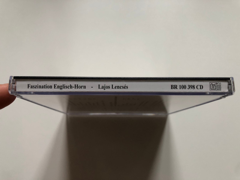 Faszination Englisch-Horn / Honegger, Koechlin, Erb, Hindemith, Vasks / Lajos Lencses (englisch-horn) / Bayer Records Audio CD Stereo / BR 100 398 CD