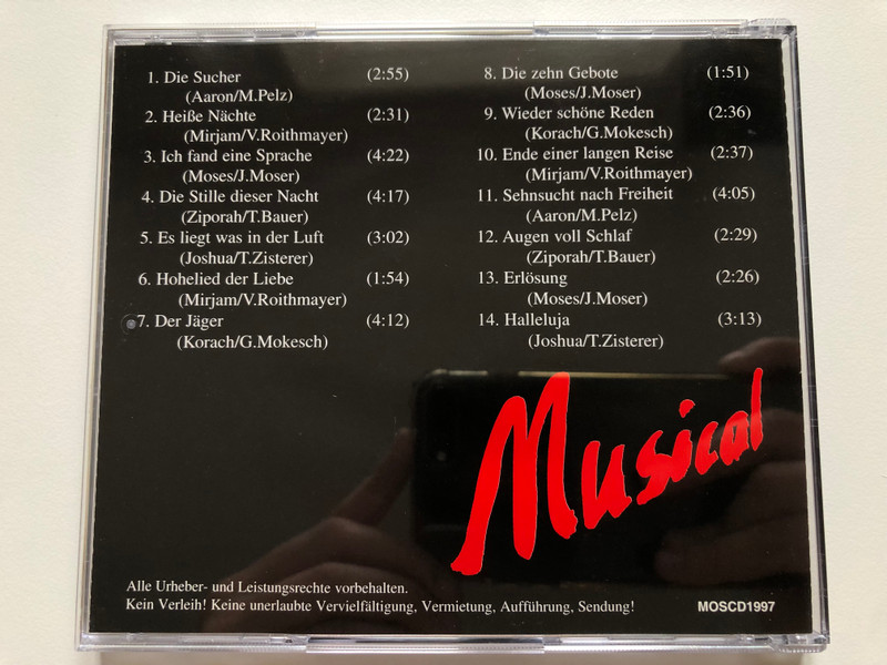 Moses - Musical / Audio CD / MOSCD1997