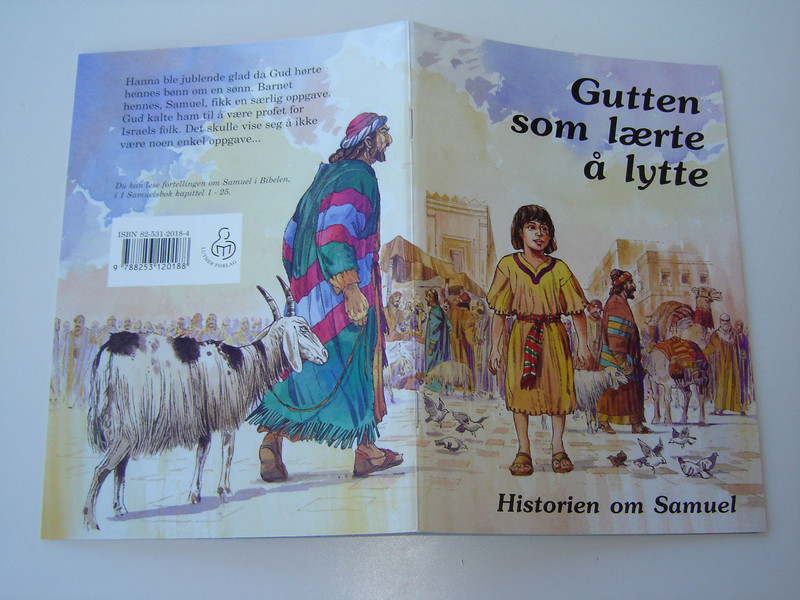 Norwegian Children's Bible Story / Gutten Som laerte a lytte / The Story of Samuel