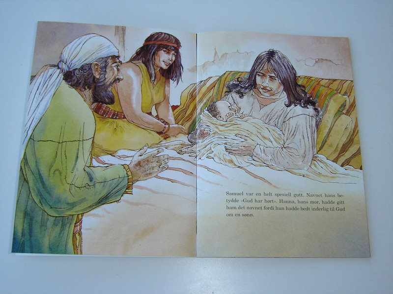 Norwegian Children's Bible Story / Gutten Som laerte a lytte / The Story of Samuel