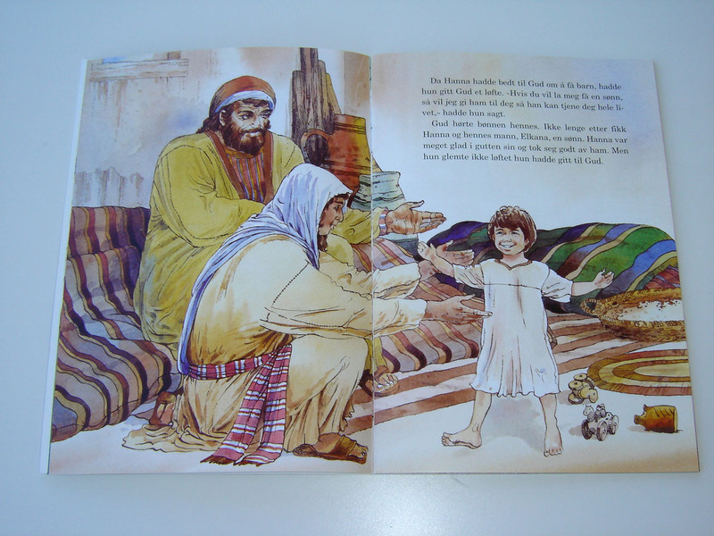 Norwegian Children's Bible Story / Gutten Som laerte a lytte / The Story of Samuel