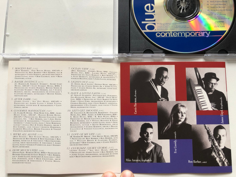 Pieces Of A Dream – Goodbye Manhattan / Blue Note Contemporary Audio CD 1995 / CDP 7243 8 28532 2 0