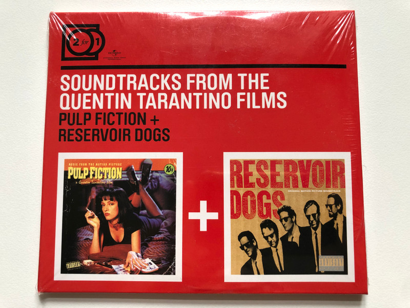 Soundtracks From The Quentin Tarantino Films - Pulp Fiction + Reservoir Dogs / 2 For 1 / Universal 2x Audio CD 2010 / 0600753270417