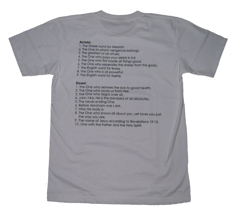 The Ultimate Cross-Word Puzzle / Christian T-Shirt designed by Nexuss