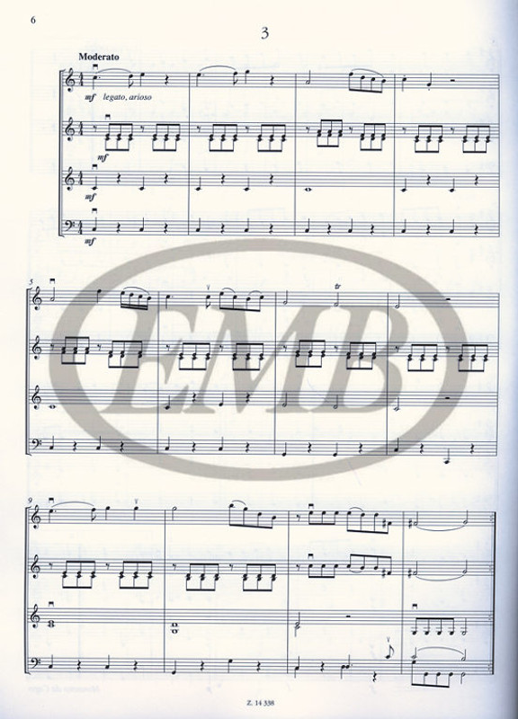 Haydn, Franz Joseph: Fourteen easy pieces for children's string orchestra (first position) / score and parts / Arranged by Soós András / Editio Musica Budapest Zeneműkiadó / 2002 / Haydn, Franz Joseph: Tizennégy könnyű darab gyermek- vonószenekarra (első fekvés) / partitúra és szólamok / Feldolgozta Soós András