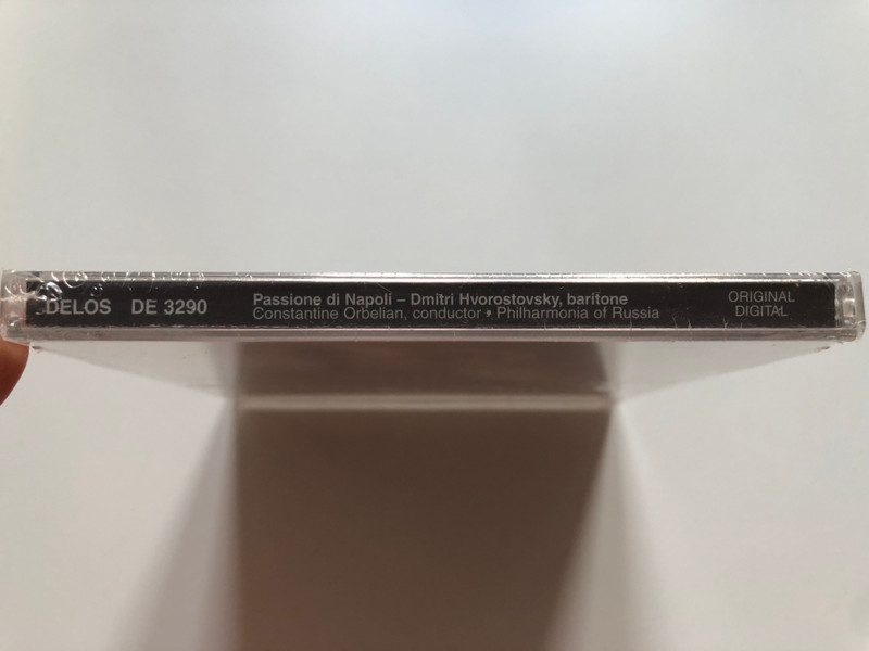 Dmitri Hvorostovsky – Passione Di Napoli / Philharmonia Of Russia, Constantine Orbelian / Delos Intrenational Audio CD 2001 / DE 3290