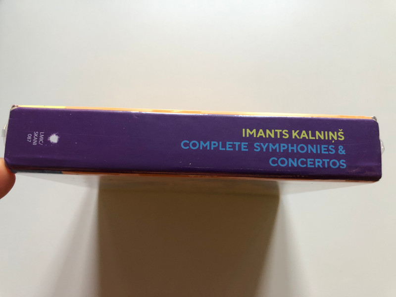 Imants Kalniņš - Complete Symphonies & Concertos - Liepaja Symphony Orchestra / LMIC/SKANI 5x Audio CD, Box Set 2020 / 087