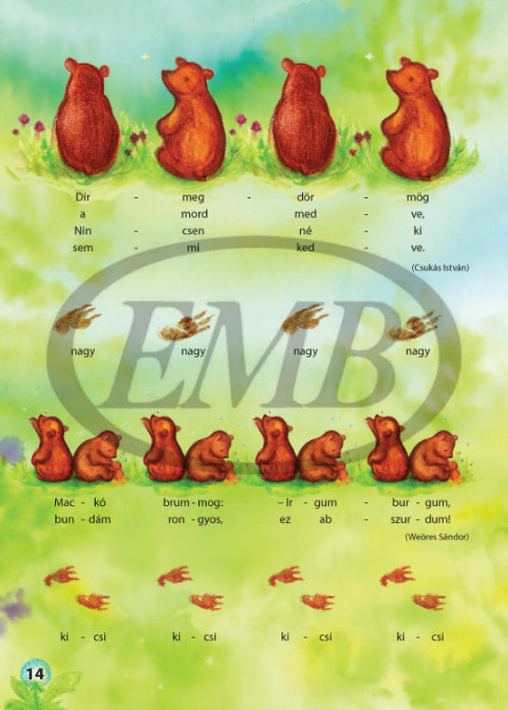 Horváth Istvánné Smid Anna: Csicsergő / Mondókák, versek, dalok óvodásoknak / Editio Musica Budapest Zeneműkiadó / 2009 