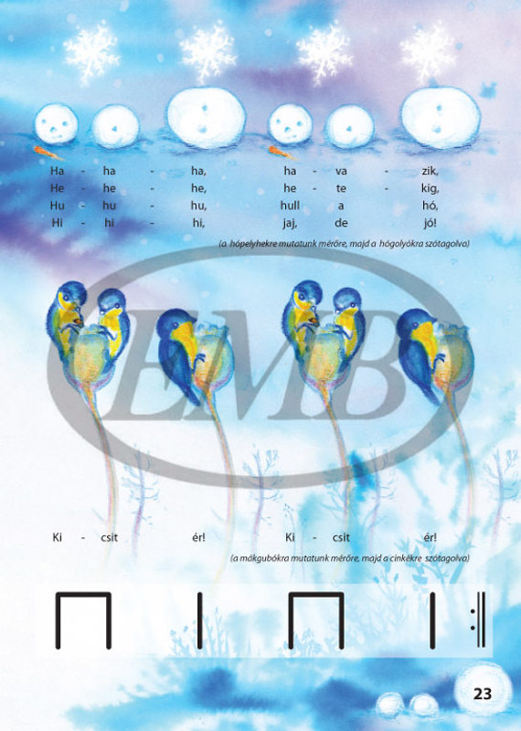 Horváth Istvánné Smid Anna: Csicsergő / Mondókák, versek, dalok óvodásoknak / Editio Musica Budapest Zeneműkiadó / 2009 