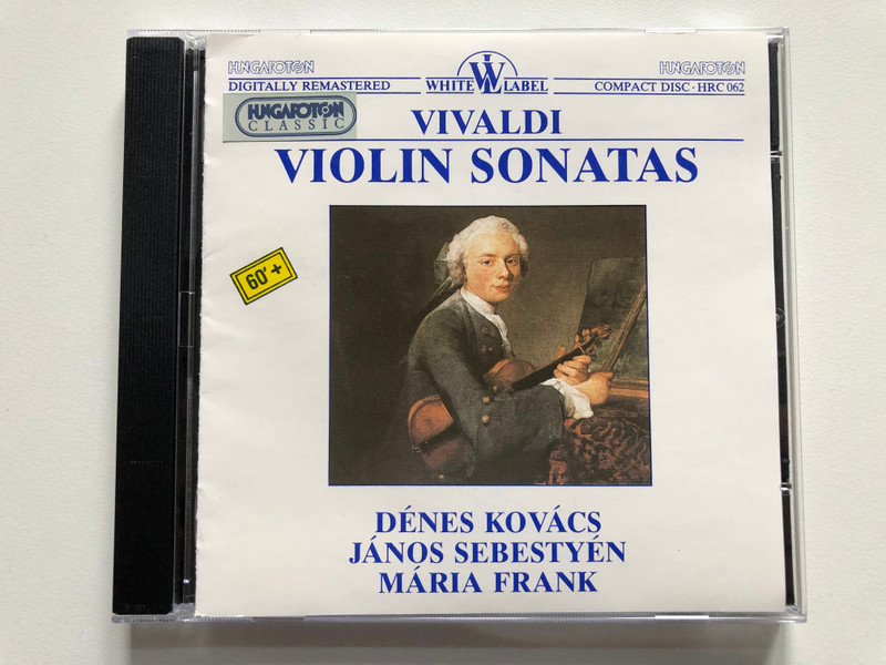 Antonio Vivaldi 8 Sonatas from op.2  HRC Recording Audio CD 1987